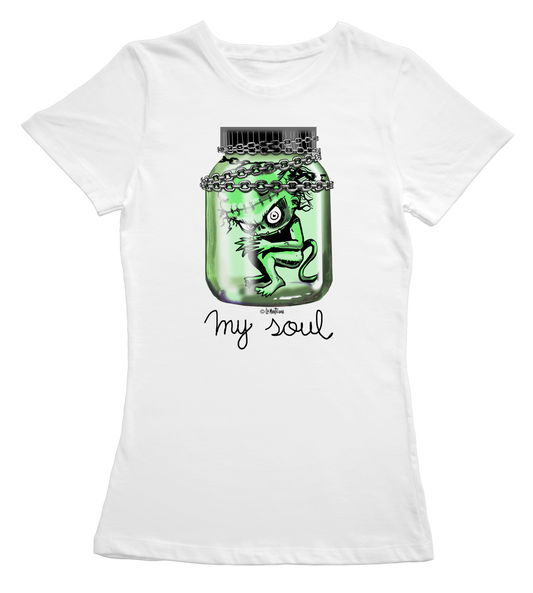 Camiseta Chica My Soul en blanco