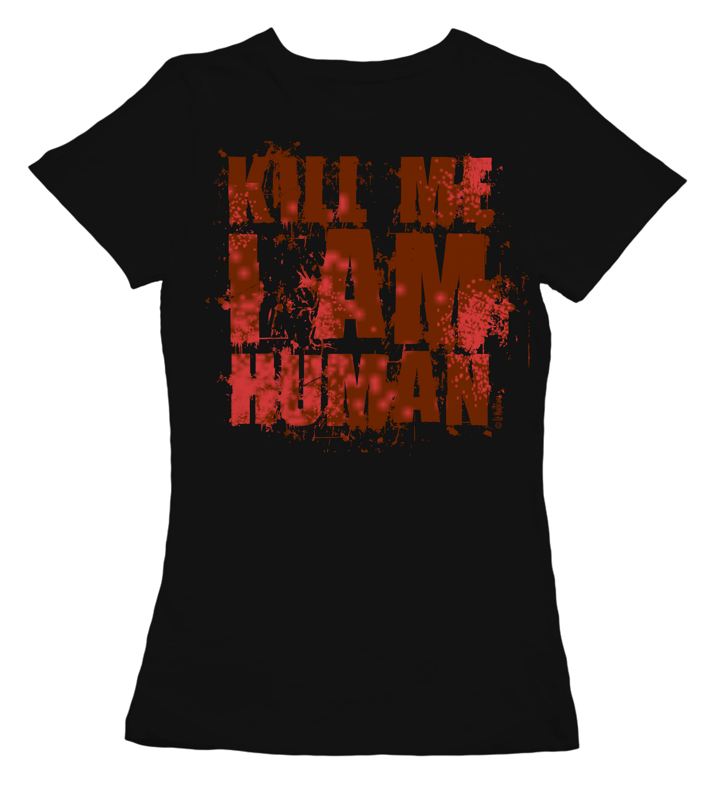 Camiseta Chica Zombie Kill me blood