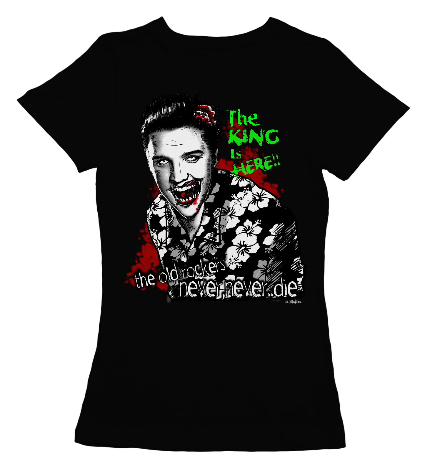 Camiseta Chica The King