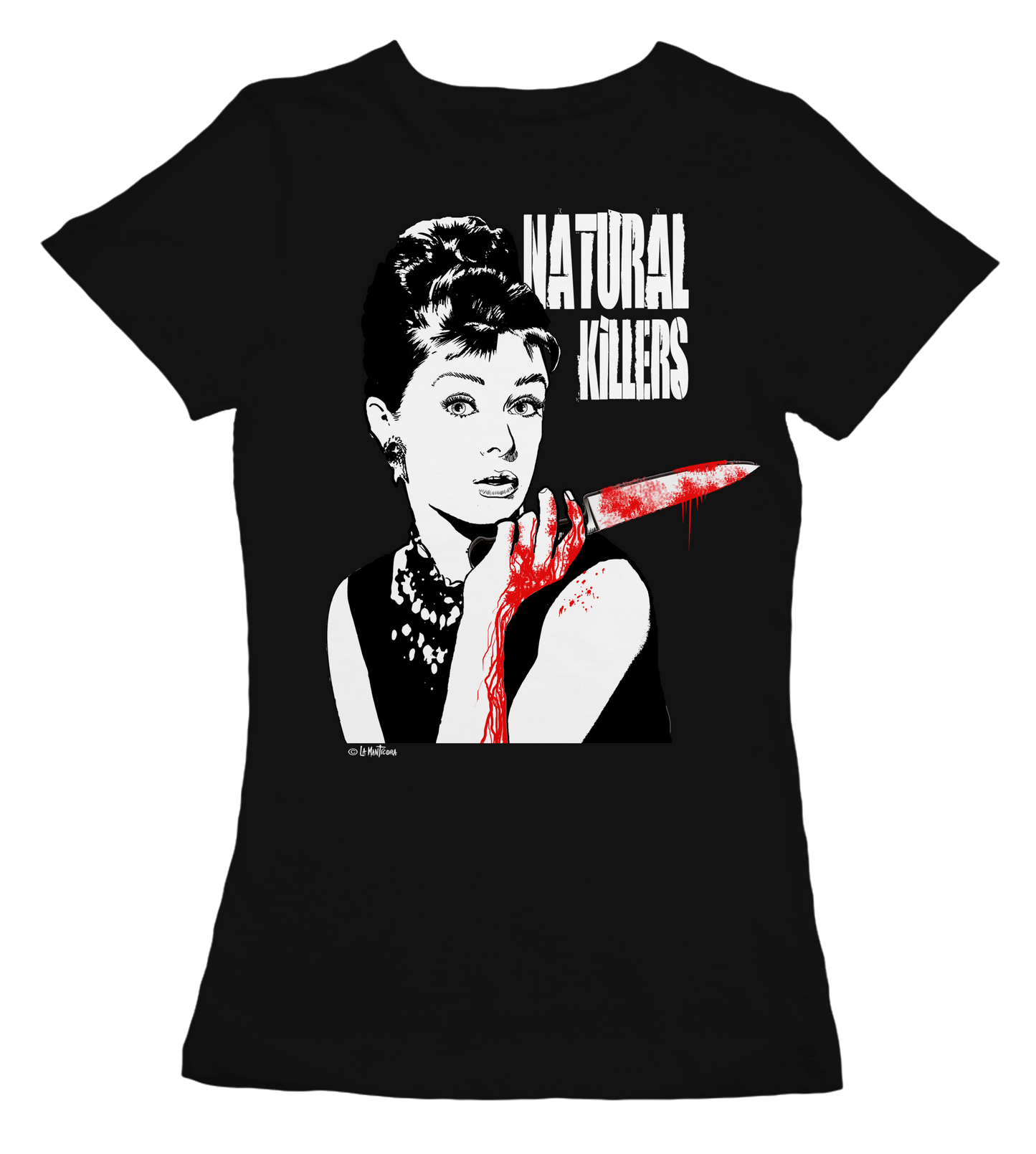 Camiseta Chica Natural Killers