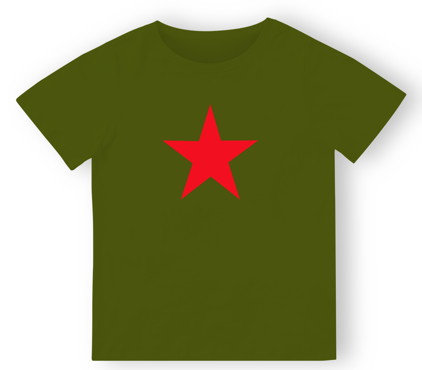 Camiseta bebé Red Star en kaki