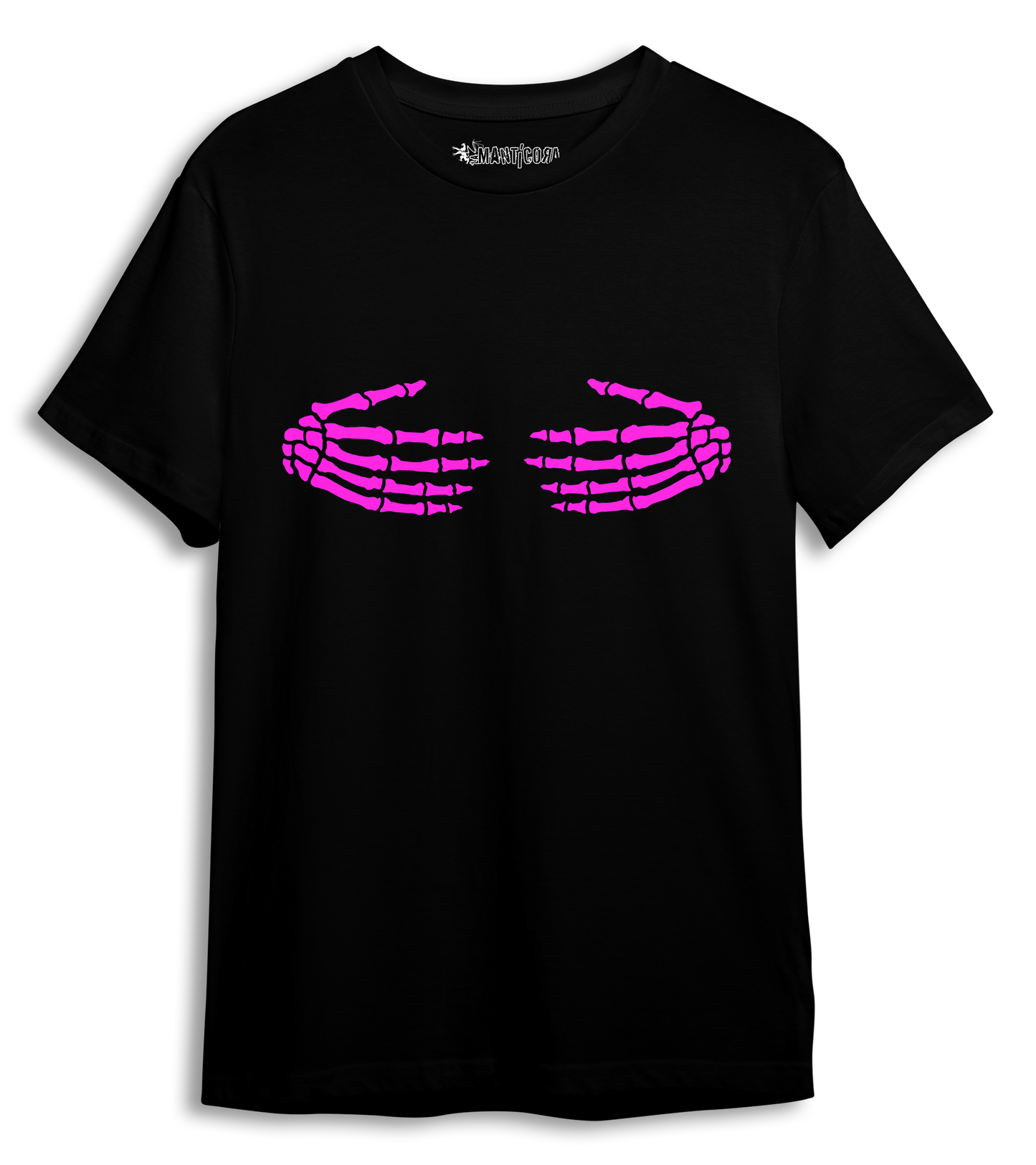 Camiseta Abrazo huesudo Fucsia