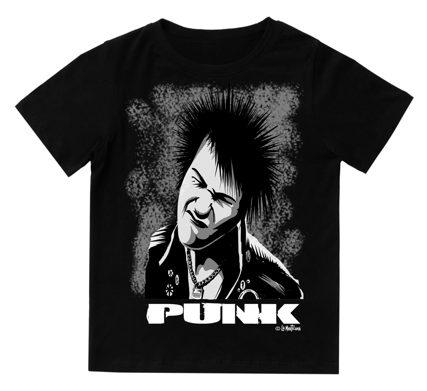 Camiseta bebé Punk