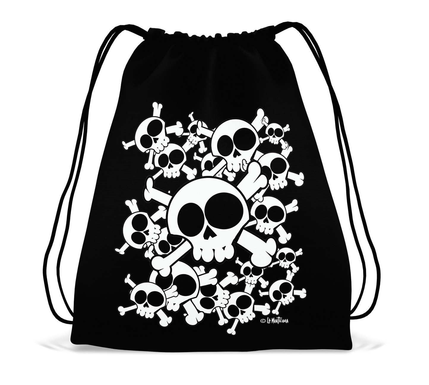 Bolsa Gymsac Bag Skull Group